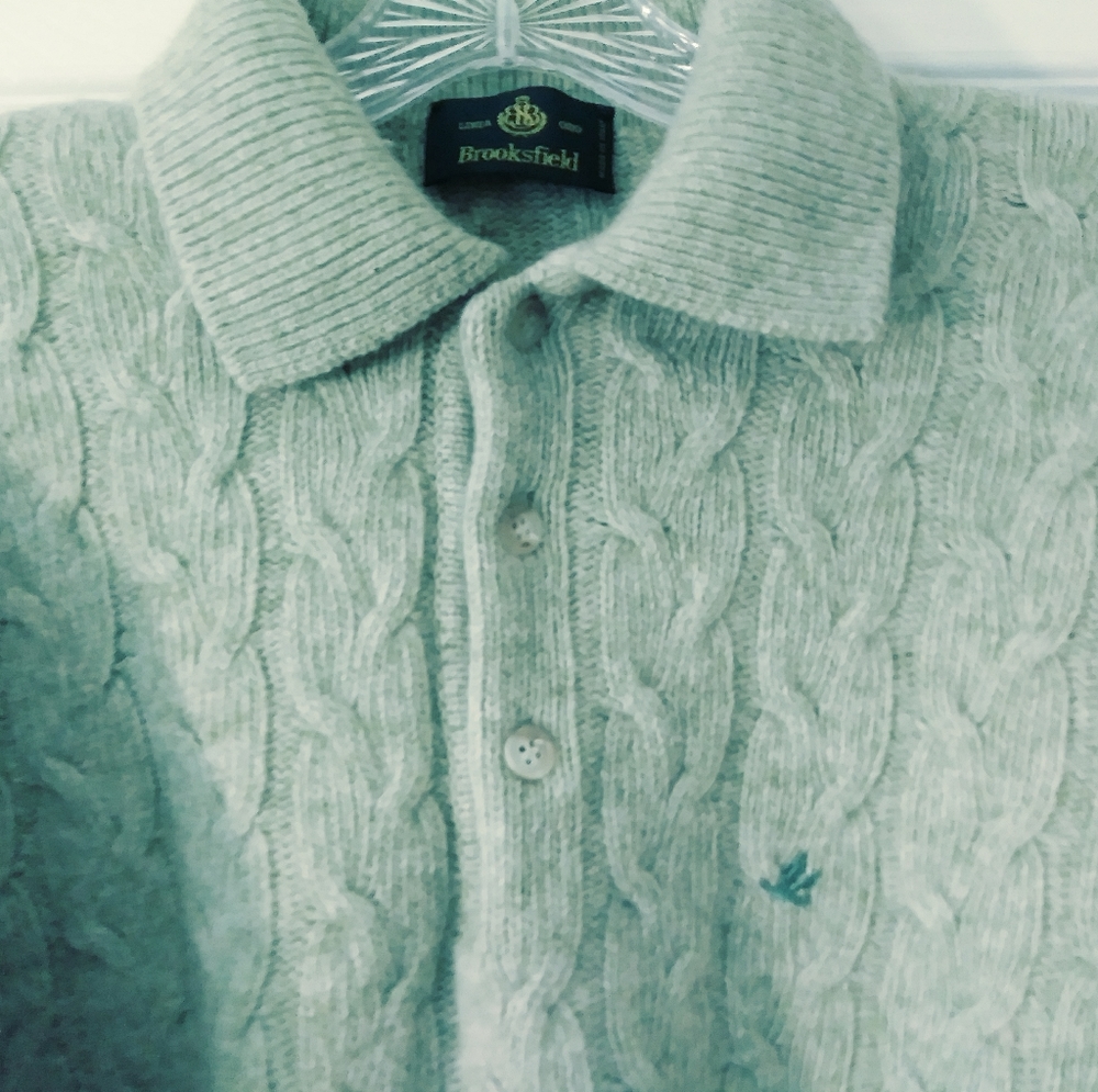 🇮🇹 BROOKSFIELD LUXURY Women Wool Sweater NEW MADE IN ITALY.🌹AWESOME GIFT.🎁💝